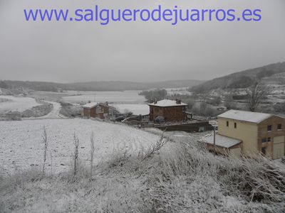 Desde la iglesia hacia Brieva.

