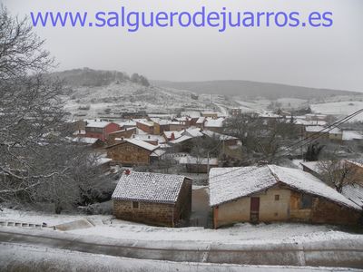 Desde la iglesia hacia el pueblo.
