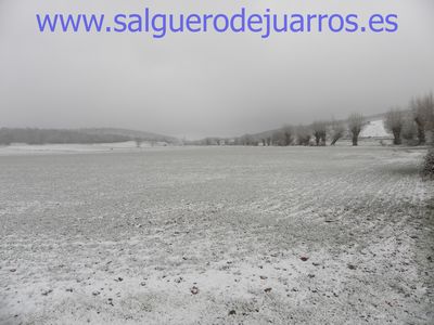 Desde el puente de la carretera de Arlazón, hacia Brieva.
